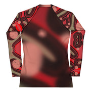 MINE Wavy Logo Women's Rash Guard